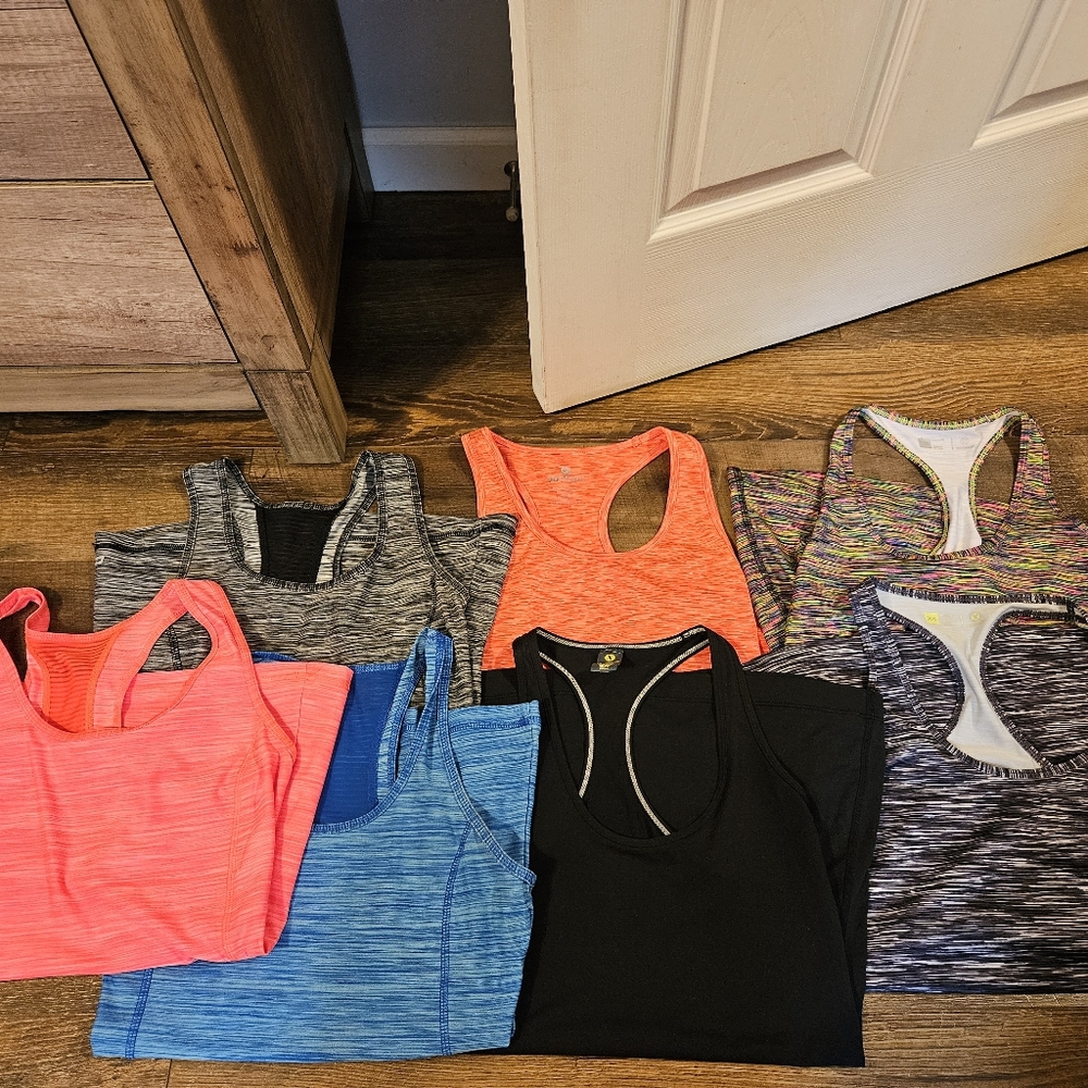 Women's Assorted Color Fitness Tank Tops